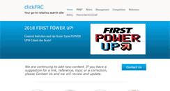 Desktop Screenshot of clickfrc.org